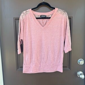 Venus crochet detail top